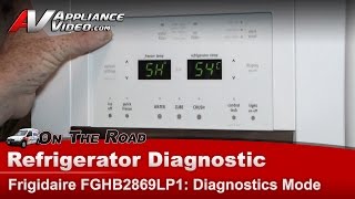 Frigidaire Refrigerator Repair  Not Making Ice  FGHB2869LP1 [upl. by Arimak]