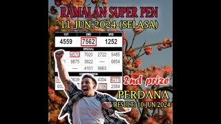 Carta Ramalan 4D 11062024 GD Lotto dan PERDANA Prediction by Ramalan Super Pen [upl. by Turnbull671]