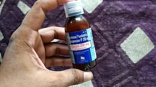 calpol 250 mg syrup review in hindi दर्द बुखार की बहुत अच्छी दवा [upl. by Enneyehc794]