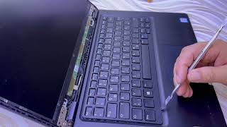 Dell Latitude 5490 keyboard removal [upl. by Miof Mela]