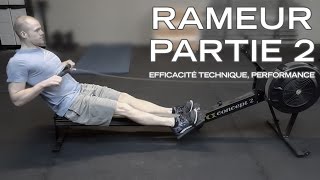 RAMEUR Partie 23  Comment ramer  Efficacité technique et performance pen CrossFit [upl. by Moss692]