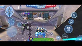 Mech Arena Games Play  Control Point Clash  2 Legendary 2157 vs Nomad 3538 [upl. by Claudina]