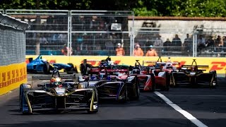 Highlights Paris ePrix  20162017 FIA Formula E  Michelin Motorsport [upl. by Aihsetal536]