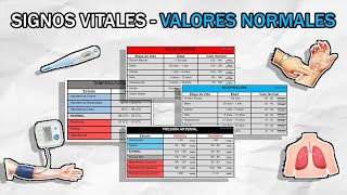 Valores Normales de las Funciones  Signos Vitales – Fácil [upl. by Nirrac52]