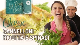 Cannelloni Ricotta e Spinaci Recipe Made by a Stressed Chef [upl. by Eugirne469]