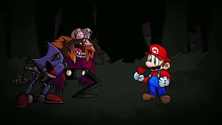 Nightmare In Mobius Battle For Bikini Bottom But Its Mario vs Xenophanes amp His Gang [upl. by Nilahs569]