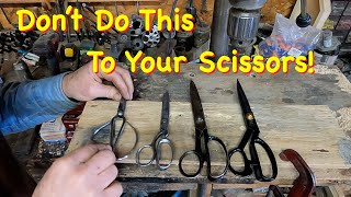 Bad Email Advice on Sharpening Scissors  Engels Coach Shop [upl. by Joella]