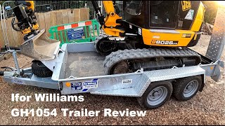 Ifor Williams GH1054 Trailer Review [upl. by Ragucci]