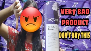 Be bodywise hair health gummies Review After taking it for 30 days [upl. by Adigirb]