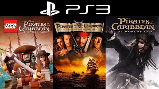 All Pirates of the Caribbean Games on PS3 [upl. by Elrem]