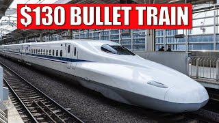 FIRST CLASS on Japan’s Bullet Train Osaka to Tokyo at 177MPH [upl. by Lleon]