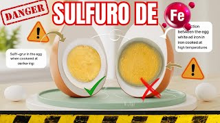 Sulfuro de Hierro en los HUEVOS explicado en sólo 2 minutos Es inocuo para tu SALUD [upl. by Barling]