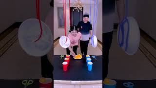 Ping Pong Challenge So Exciting Who Won Funnyfamily Partygames [upl. by Bowden400]