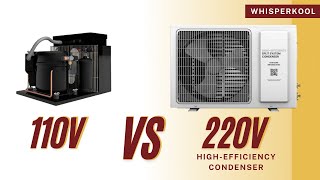 110V vs 220V High Efficiency Condenser Differences [upl. by Jamnes]