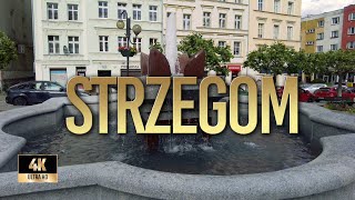 Strzegom  Wiosna 2022  Spacer Strzegom  Binaural Audio 🎧 4k [upl. by Samau983]