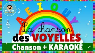 La chanson des voyelles  chanson  karaoké [upl. by Durer]