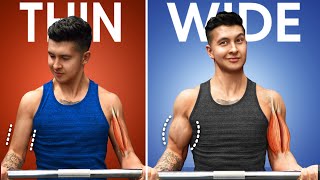 How to Grow Your Biceps WIDTH Nobody Does These [upl. by Lamar563]