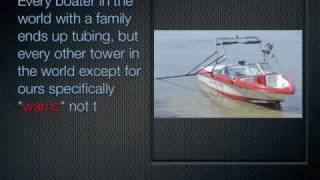 Worlds Strongest Stingray Wakeboarding Tower Pulls Tubers [upl. by Akemor563]