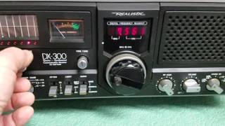 Realistic DX300 Communications Receiver [upl. by Niltag]