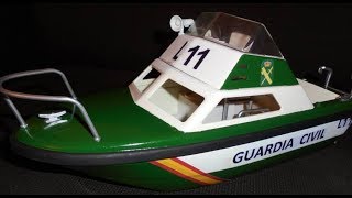 Patrullera de la Guardia Civil Playmobil Customizados [upl. by Ecidnak]