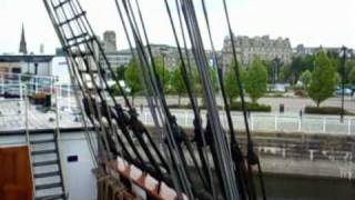 Short tour of RRS Discovery in Dundee Scotland [upl. by Eidnalem]