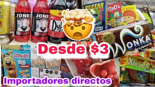 🤯PRECIOS DE LOCURA😱DÓNDE COMPRAR DULCES AMERICANOS DESDE 3🤑LA MERCED😉 MAYOREO Y MENUDEO👏🏼 [upl. by Carleton]