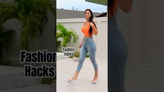 Fashion hacks with tight jeans Trending outfits fashion style jeans [upl. by Airednaxela821]