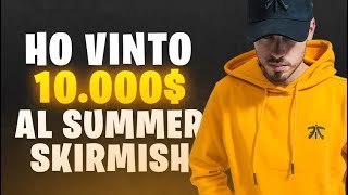 HO VINTO 10000 AL FORTNITE SUMMER SKIRMISH  FORTNITE ITA [upl. by Arahsit]