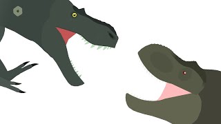 Gorgosaurus Vs Tarbosaurus [upl. by Akinorev]