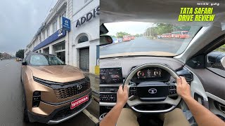 Tata Safari Drive Review  ADAS  Blind Spot Sign Board Detection  Tamil Review Deep Reviews [upl. by Mak]