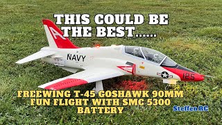 Freewing T45 Goshawk 90mm EDF RC Plane is one of the best [upl. by Susie]