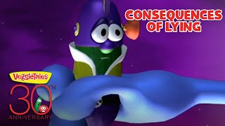 VeggieTales  Consequences of Lying  30 Steps to Being Good Step 10 [upl. by Ferren]