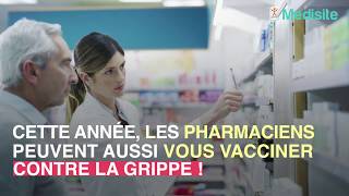 Vaccination contre la grippe disponible en pharmacie  comment cela fonctionne [upl. by Aihsercal271]