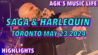 Saga amp Harlequin Live  Toronto May 23 2024 McBowl Music Festival  saga harlequin [upl. by Elberfeld]