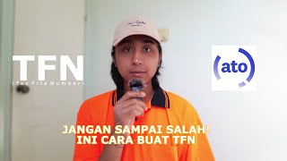 ANTI RIBET INI CARA CEPAT DAPET TFN 🇦🇺 [upl. by Salomie]