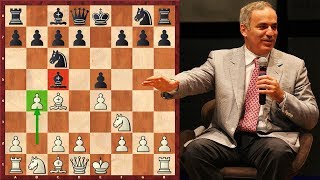 Kasparov vs Anand Kasparov Shocks Anand With Evans Gambit [upl. by Andromeda]