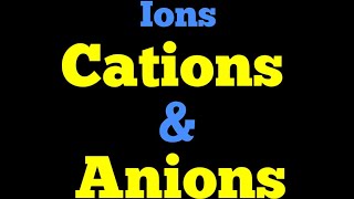 Ions  Cations and Anions  science  in hindi  by ErSir [upl. by Graff]