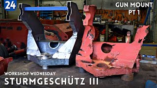 WORKSHOP WEDNESDAY Scratch building a StuG III G 75 cm StuK 40 L48 Mount [upl. by Voe]