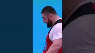 World Record Alert Lasha Talakhadze Lifts 220kg with Ease strong record worldrecord lasha [upl. by Namzzaj]