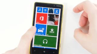 Nokia Lumia 820  internet GPS  part 3 [upl. by Enimsay]