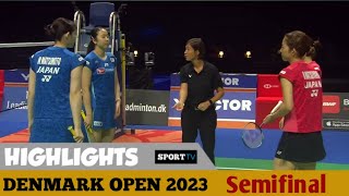 DENMARK OPEN 2023  Highlights  MATSUYAMA  SHIDA JPN vs MATSUMOTO  NAGAHARA JPN  Semifinals [upl. by Philander]