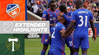 FC Cincinnati put on a Show in First Ever MLS Home Game  Extended Highlights [upl. by Eenoj]