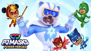 Pj Masks Power Heroes NEW ICE WORLD new update  Pj Masks Games [upl. by Laehctim26]