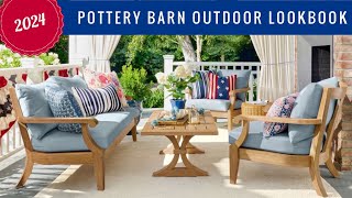 Discover Pottery Barns Stunning 2024 Outdoor Collection [upl. by Trebbor]