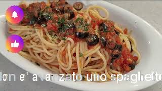 SPAGHETTI ALLA PUTTANESCA youtubevideo youtube cucinaitaliana [upl. by Longawa]