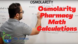 Osmolarity For Pharmacy Students  Technicians amp Interns  PTCB amp Naplex Exams [upl. by Jenni]