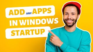 How to Run an Application automatically when Windows Start up  Add Auto Run Program in Windows [upl. by Yarezed840]