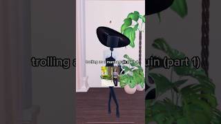 ୨♡୧ trolling as a mannequin🌟 pls don’t take this seriously dresstoimpress robloxdressup roblox [upl. by Aihtyc249]