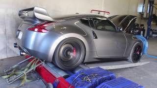 DYNO DAY STILLEN SUPERCHARGED 370Z [upl. by Karlens]