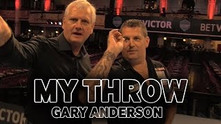 How To Play Darts  My Throw With World Champion Gary Anderson [upl. by Lemraj]